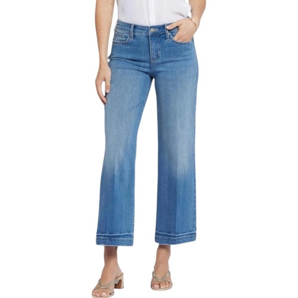 NWT NYDJ Teresa Wide Leg Ankle Jeans – Riviera Sky – Size 18W - Picture 1 of 7